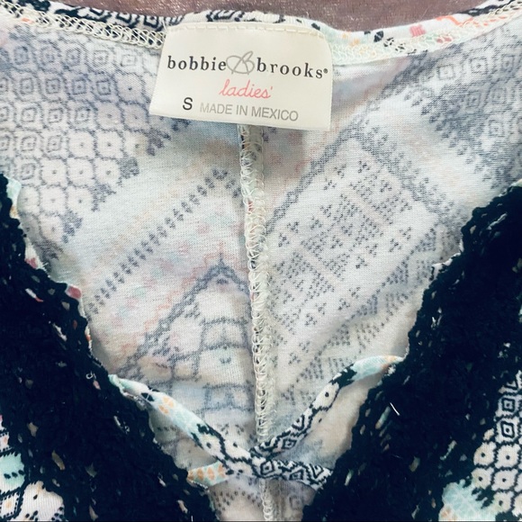 Bobbie Brooks Trapeze Geometric Tank Top Small - Picture 5 of 6